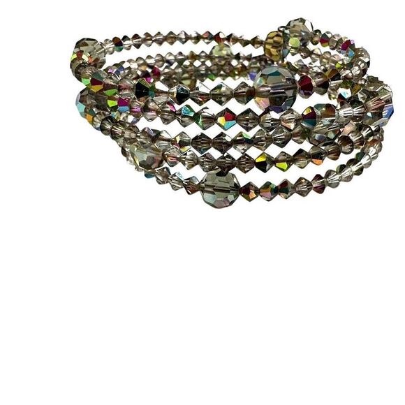 Crystal wrap around bracelet - Picture 7 of 8